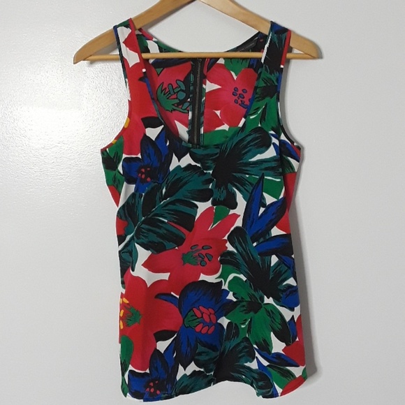 A/X Armani Exchange Tops - A/X  ARMANI  EXCHANGE HAPPY  FLORAL  TOP
